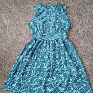 Vintage Fit and Flare Patterned Dress